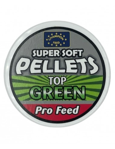CHAMPION FEED SUPER SOFT PELLETS TOP GREEN 9MM CHAMPION FEED