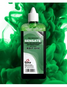 FJUKA BAIT LIQUID SENSATE FISH ACCELERANT BAIT DYE GREEN 95ML