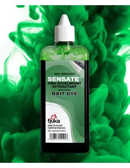 FJUKA BAIT LIQUID SENSATE FISH ACCELERANT BAIT DYE GREEN 95ML FJUKA BAIT LIQUID SENSATE FISH ACCELERANT BAIT DYE GREEN 95ML