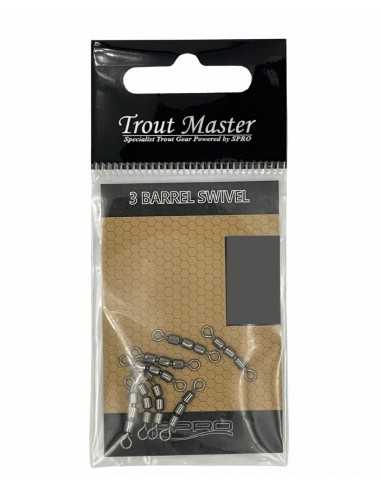 TROUT MASTER ACCESSOIRE 3 BARREL SWIVEL TROUT MASTER