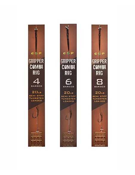 ESP BAS DE LIGNE GRIPPER COMBI RIG BROWN BARBED ESP