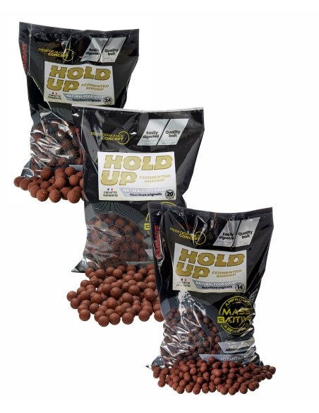 STARBAITS BOUILLETTES PERFORMANCE CONCEPT MASS BAITING HOLD UP 3KG STARBAITS