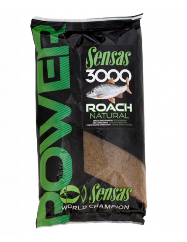 SENSAS LOKAAS 3000 POWER ROACH NATURAL 1KG SENSAS