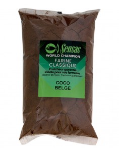 SENSAS FARINE COCO BELGE 1KG SENSAS