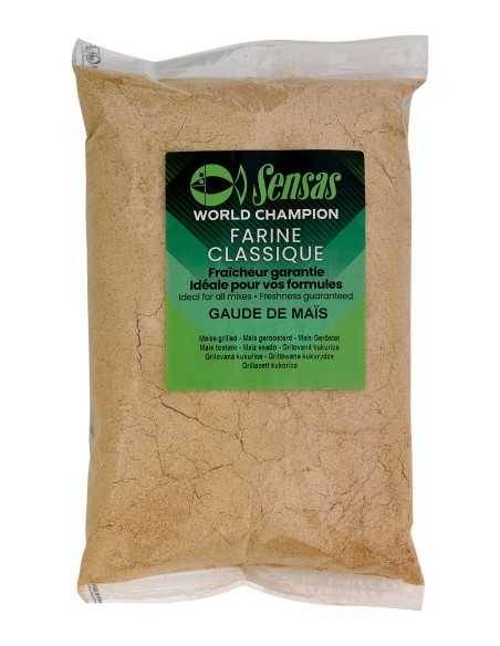 SENSAS FARINE GAUDE DE MAÏS 1KG SENSAS