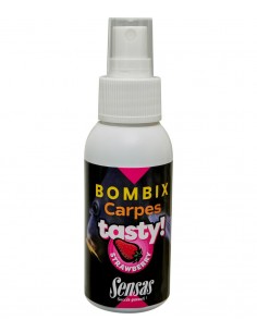 SENSAS SPRAY BOMBIX CARP TASTY STRAWBERRY 75ML SENSAS
