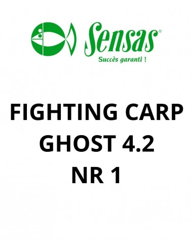 SENSAS SAV FIGHTING CARP GHOST 4.2 DEEL 1 SENSAS