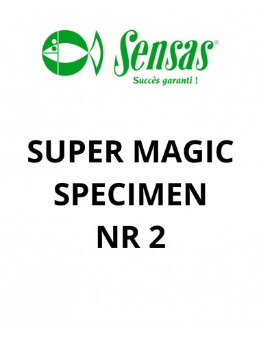 SENSAS SAV SUPER MAGIC SPECIMEN DEEL 2 SENSAS