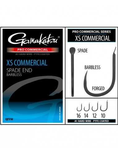 GAMAKATSU HAMEÇON PRO COMMERCIAL XC COMMERCIAL SPADE BARBLESS GAMAKATSU