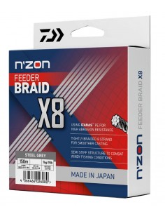 DAIWA VISLIJN FEEDER N'ZON X8 BRAID 150M DAIWA