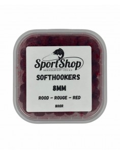 SPORTSHOP PELLETS D'ESCHAGES SOFTHOOKERS ROUGE 80GR 2