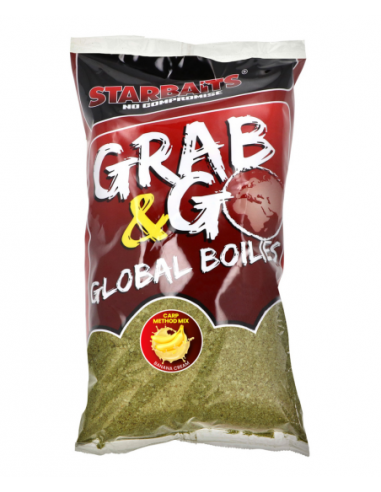 STARBAITS LOKAAS GRAG & GO METHOD MIX BANANA CREAM 1KG800