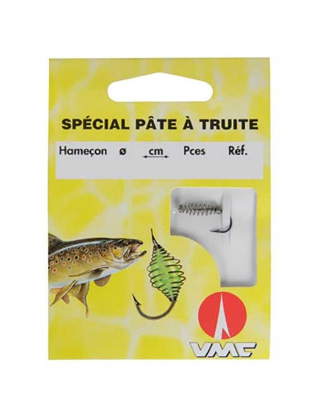 Bas De Ligne Spécial Truite WATER QUEEN – Hameçon Monté Prêt à Pêcher – N°4, 70cm, Diamètre 0.24mm – Parfait Pour La Pêche Sportive