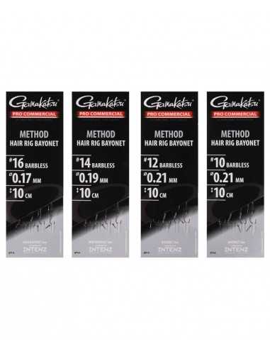 GAMAKATSU ONDERLIJN PRO COMMERCIAL METHOD EYED BAYONET 10CM GAMAKATSU ONDERLIJN PRO COMMERCIAL METHOD EYED BAYONET 10CM