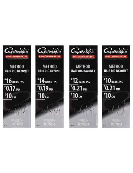 GAMAKATSU BAS DE LIGNE PRO COMMERCIAL METHOD EYED BAYONET 10CM