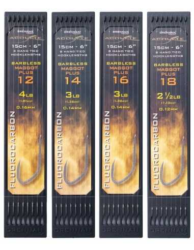 DRENNAN BAS DE LIGNE ACOLYTE MAGGOT PLUS BARBLESS HOOK PLATE DRENNAN BAS DE LIGNE ACOLYTE MAGGOT PLUS BARBLESS HOOK PLATE