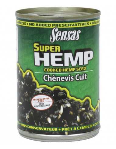 SENSAS GRAINES SUPER HEMP COCKED 350GR SENSAS