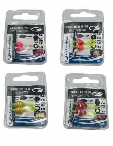 GARBOLINO CONNECTOR TRESSE POUR ÉLASTIQUE PAR 2 GARBOLINO