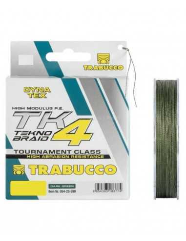 TRABUCCO GEVLOCHTEN DYNATEX TK4 TEKNO BRAID 150M TRABUCCO