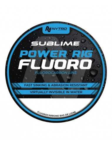 NYTRO FIL DE PÊCHE SUBLIME POWER RIG FLUORO 50M NYTRO