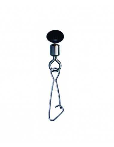 NYTRO CONNEX FEEDER BEAD SWIVEL WITH HOOKED SNAP LARGE NYTRO