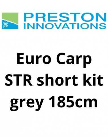 PRESTON EURO CARP STR SHORT KIT GREY 185CM PRESTON