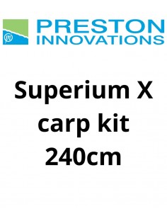 PRESTON SUPERIUM X CARP KIT 240CM PRESTON