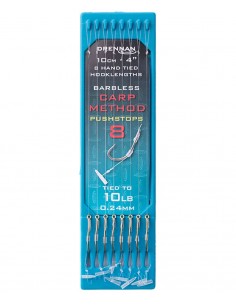 DRENNAN BAS DE LIGNE CARP METHOD PUSHSTOPS 4" HOOK PLATE DRENNAN 2