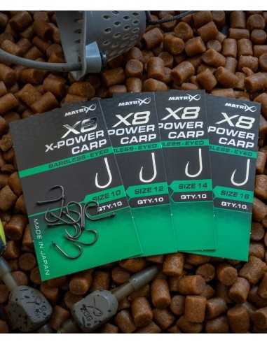 MATRIX HAKEN X8 X-POWER CARP EYED... MATRIX HAKEN X8 X-POWER CARP EYED...