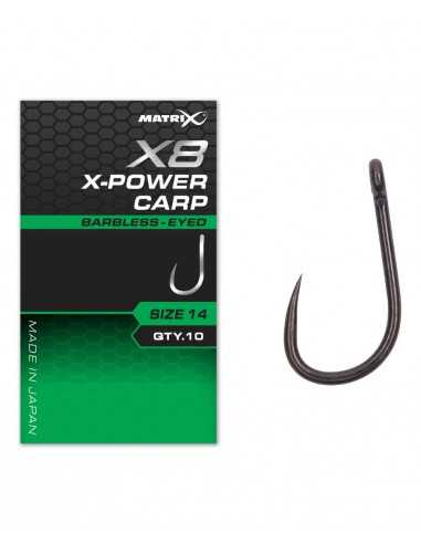 MATRIX HAKEN X8 X-POWER CARP EYED... MATRIX HAKEN X8 X-POWER CARP EYED...