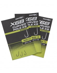 MATRIX HAKEN X6B CURVED POLE SPADE BARBED MATRIX