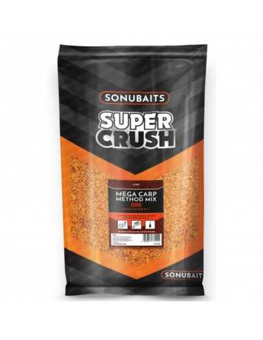 SONUBAITS AMORÇE SUPERCRUSH MEGA CARP METHOD MIX RED 2KG