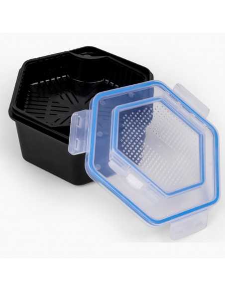 ZEBCO AASDOOS SECURE LOCK BAIT BOX & SIEVE 2L ZEBCO