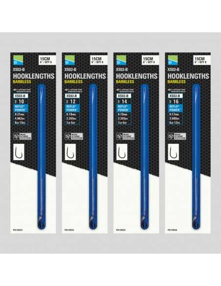 PRESTON ONDERLIJNEN MAG STORE HOOKLENGHT XS02-B 15CM