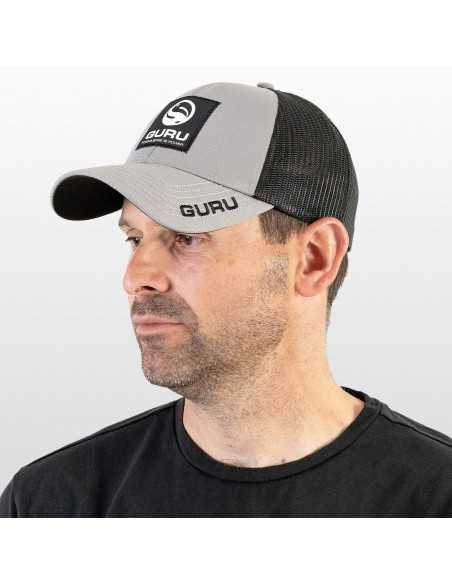 GURU CASQUETTE GREY PATCH TRUCKER CAP GURU