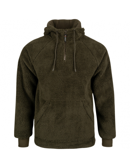 SPEERO TACKLE SHERPA FLEECE HOODIE OLIVE SPEERO TACKLE