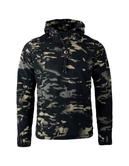 SPEERO TACKLE FLEECE HOODIE GEN 2 BLACK CAMO