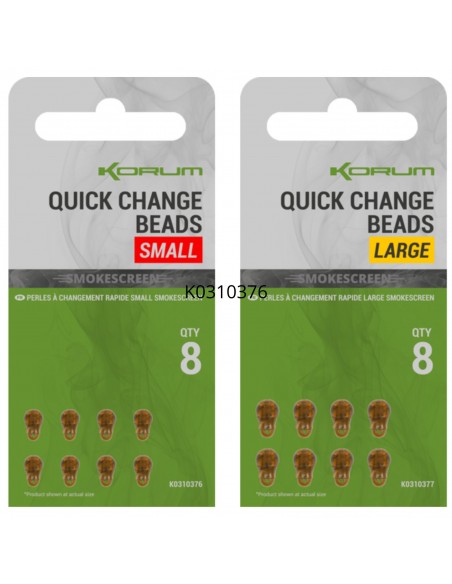 KORUM SMOKESCREEN QUICK CHANGE BEADS KORUM