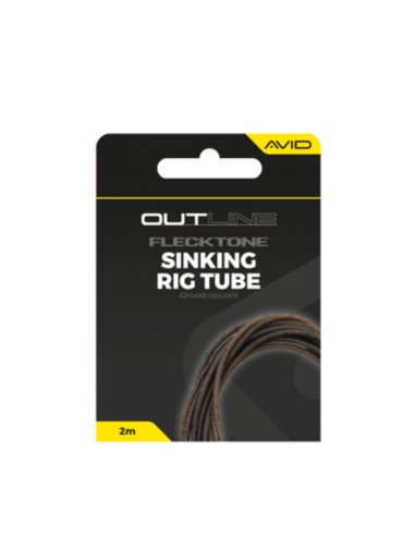 AVID CARP OUTLINE FLECKTONE SINKING RIG TUBE AVID CAR