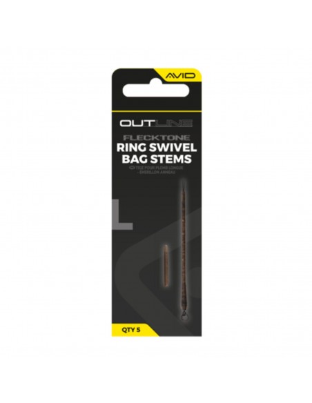 AVID CARP OUTLINE FLECKTONE BAG STEM RING SWIVEL AVID CARP