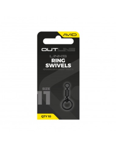 AVID CARP OUTLINE RING SWIVEL - SIZE 11 AVID CARP