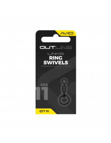 AVID CARP OUTLINE RING SWIVEL - SIZE 11 AVID CARP