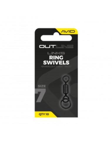 AVID CARP OUTLINE RING SWIVEL - SIZE 7 AVID CARP