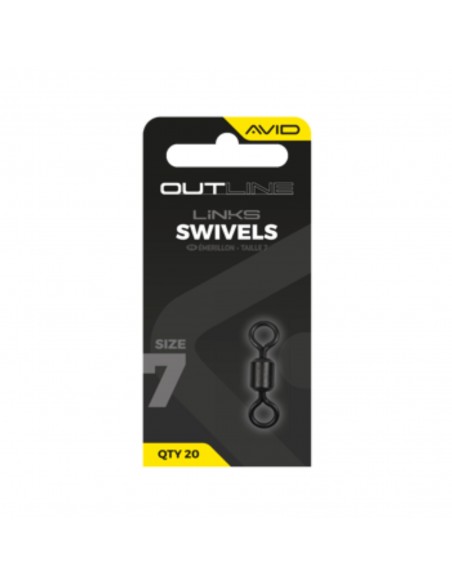 AVID CARP OUTLINE SWIVEL - SIZE 7 AVID CARP