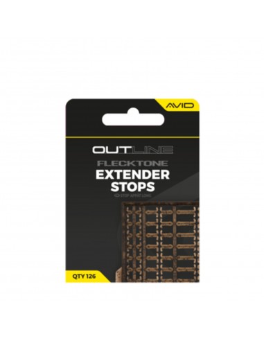 AVID CARP OUTLINE FLECKTONE EXTENDER STOPS AVID CARP