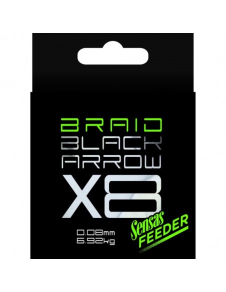 SENSAS BLACK ARROW X8 BRAID 150M SENSAS