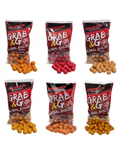 STARBAITS GRAB&GO GLOBAL BOILIES 800G STARBAITS
