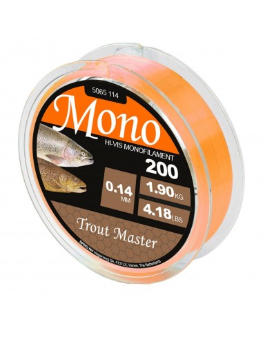 TROUT VISLIJN MASTER HI-VIS MONO...