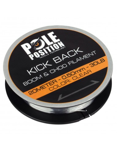 POLE POSITION KICK BACK BOOM AND CHOD FILAMENT 0.50 MM POLE POSITION