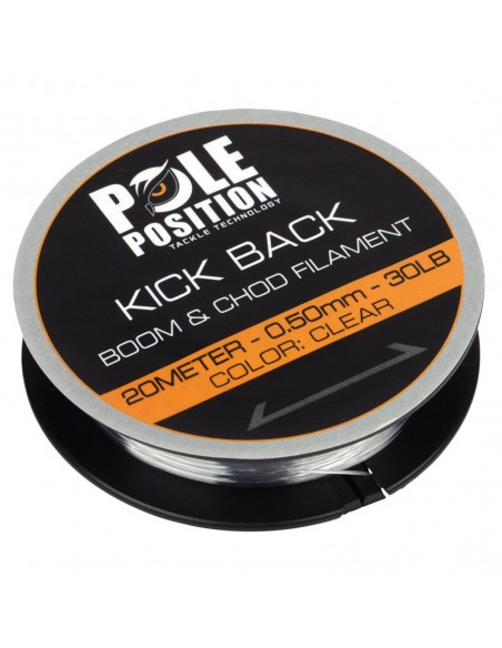 POLE POSITION KICK BACK BOOM AND CHOD FILAMENT 0.50 MM POLE POSITION